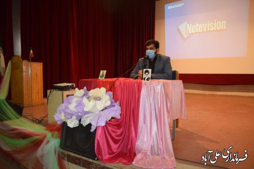 همایش رای حداکثری و مشارکت پرشور فرهنگیان و دانش آموزان در علی آباد کتول برگزار شد ؛