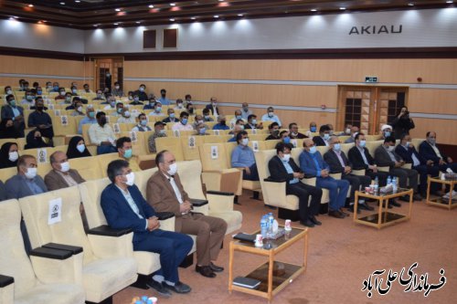 همایش آموزشی بازرسان و سربازرسان ستاد انتخابات شهرستان علی آبادکتول برگزار شد ؛