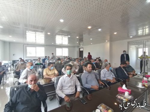 افتتاح ساختمان  اتاق اصناف شهرستان علی آباد کتول