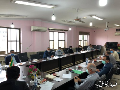 چهارمین جلسه شورای آموزش وپرورش شهرستان علی آباد کتول برگزارشد؛