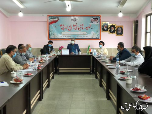 چهارمین جلسه شورای آموزش وپرورش شهرستان علی آباد کتول برگزارشد؛