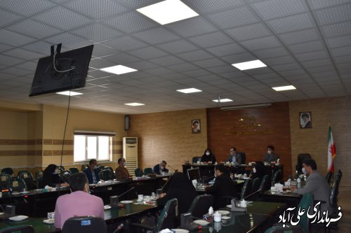 اولین جلسه کمیته تخصصی مناسب سازی شهرستان علی آبادکتول برگزار شد