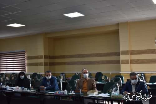 اولین جلسه کمیته تخصصی مناسب سازی شهرستان علی آبادکتول برگزار شد ؛