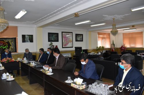 اولین جلسه کمیته اشتغال و سرمایه گذاری شهرستان علی آبادکتول برگزار شد
