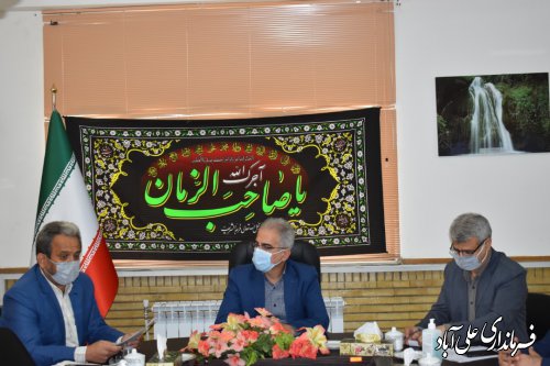 اولین جلسه کمیته اشتغال و سرمایه گذاری شهرستان علی آبادکتول برگزار شد