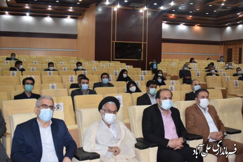 سومین جلسه شورای اداری شهرستان علی آبادکتول درسال ۱۴۰۰، برگزار شد