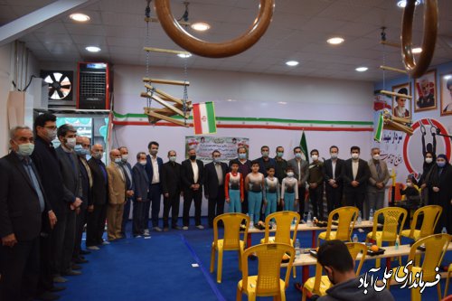افتتاح اولین باشگاه تخصصی ژیمناستیک شهرستان علی آبادکتول
