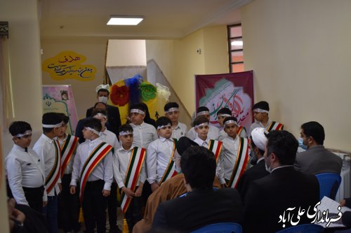 افتتاح مدرسه شش کلاسه خیر ساز امام موسی کاظم (ع) علی آبادکتول