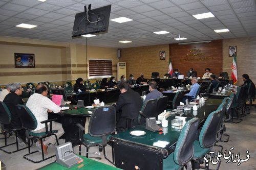 چهارمین جلسه شورای آموزش و پرورش شهرستان علی آبادکتول برگزار شد
