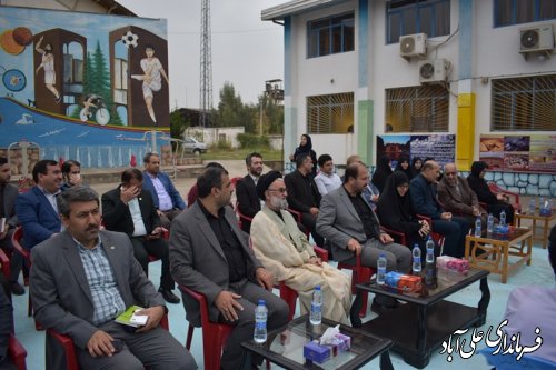 نشست صمیمانه معاون وزیر آموزش و پرورش با جمعی از فرهنگیان علی آبادکتول