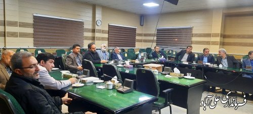 جلسه پرسش و پاسخ فرماندار با ناظرین و اعضای هیات نظارت بر انتخابات شهرستان علی آبادکتول برگزار شد.