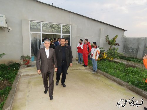 بازدید وزیر جهاد کشاورزی از شهرک گلخانه ای 10 هکتاری درشهرستان علی آباد کتول