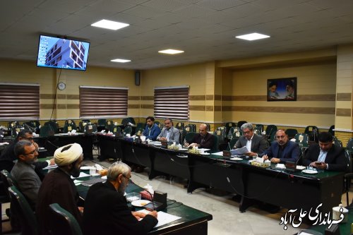 جلسه شورای فرهنگ عمومی و اقامه نماز شهرستان علی آبادکتول برگزارشد.