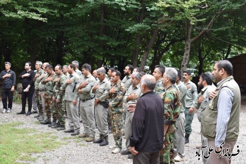  مراسم تجلیل از جنگلبانان نمونه علی آبادکتول برگزار شد