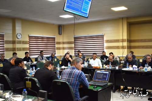 جلسه کمیته اطلاع رسانی ستاد انتخابات استان مشترک با همایش فصلی حراست های استان