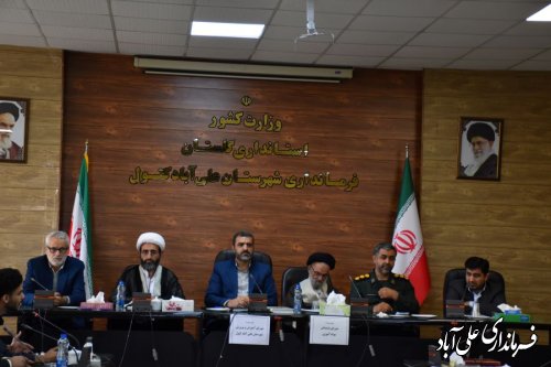 جلسات شورای آموزش و پرورش ، شورای پشتیبانی سواد آموزی مشترک با شورای هماهنگی تبلیغات اسلامی برگزار شد