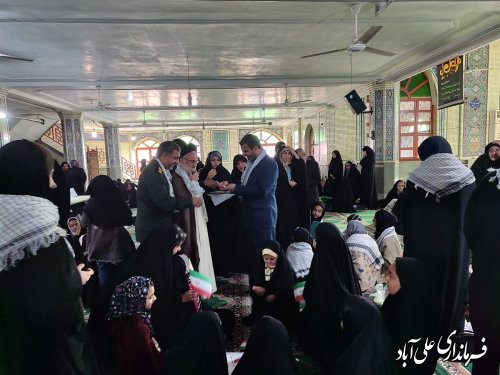 میقات الصالحین با حضور پرشور بسیجیان شهرستان علی آبادکتول برگزار شد