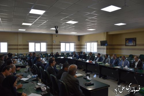 جلسه شورای هماهنگی بانکهای شهرستان برگزار شد