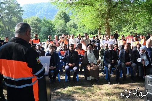 آئین افتتاح راه های روستایی در شهرستان علی آباد کتول برگزارشد