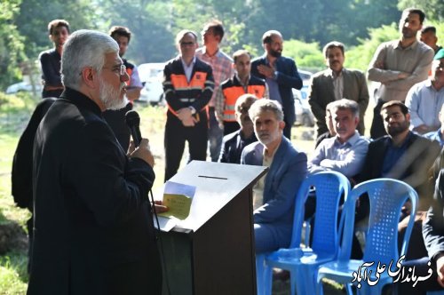 آئین افتتاح راه های روستایی در شهرستان علی آباد کتول برگزار شد