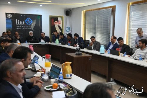 استاندار گلستان از نیروگاه برق آذرخش علی آبادکتول بازدید کرد
