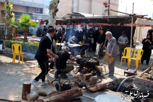 برگزاری مراسم پیاده روی جاماندگان اربعین در علی آبادکتول 